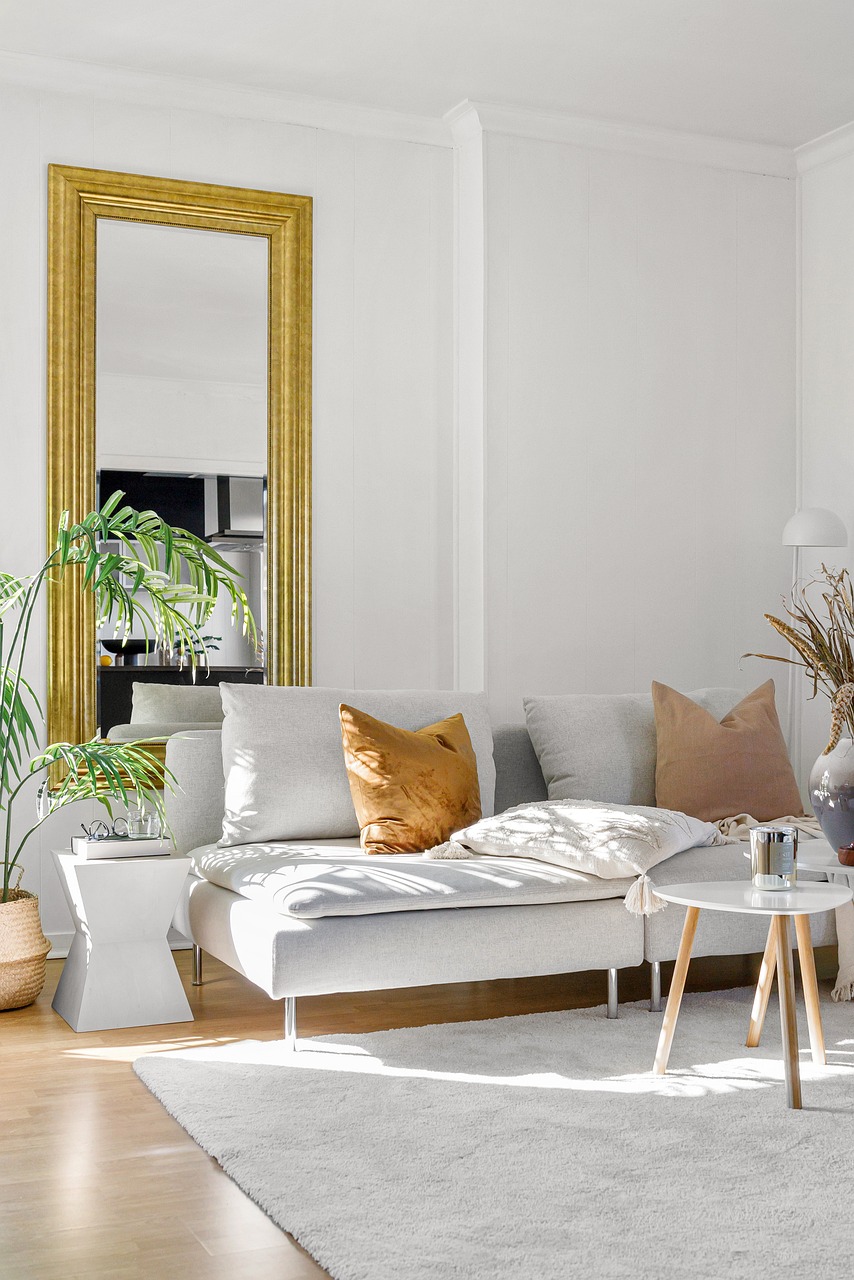 bright living area