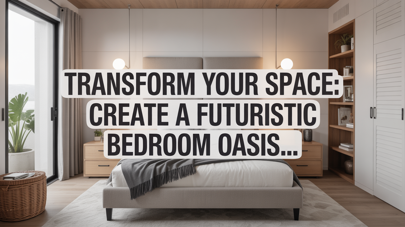 Transform Your Space: Create a Futuristic Bedroom Oasis