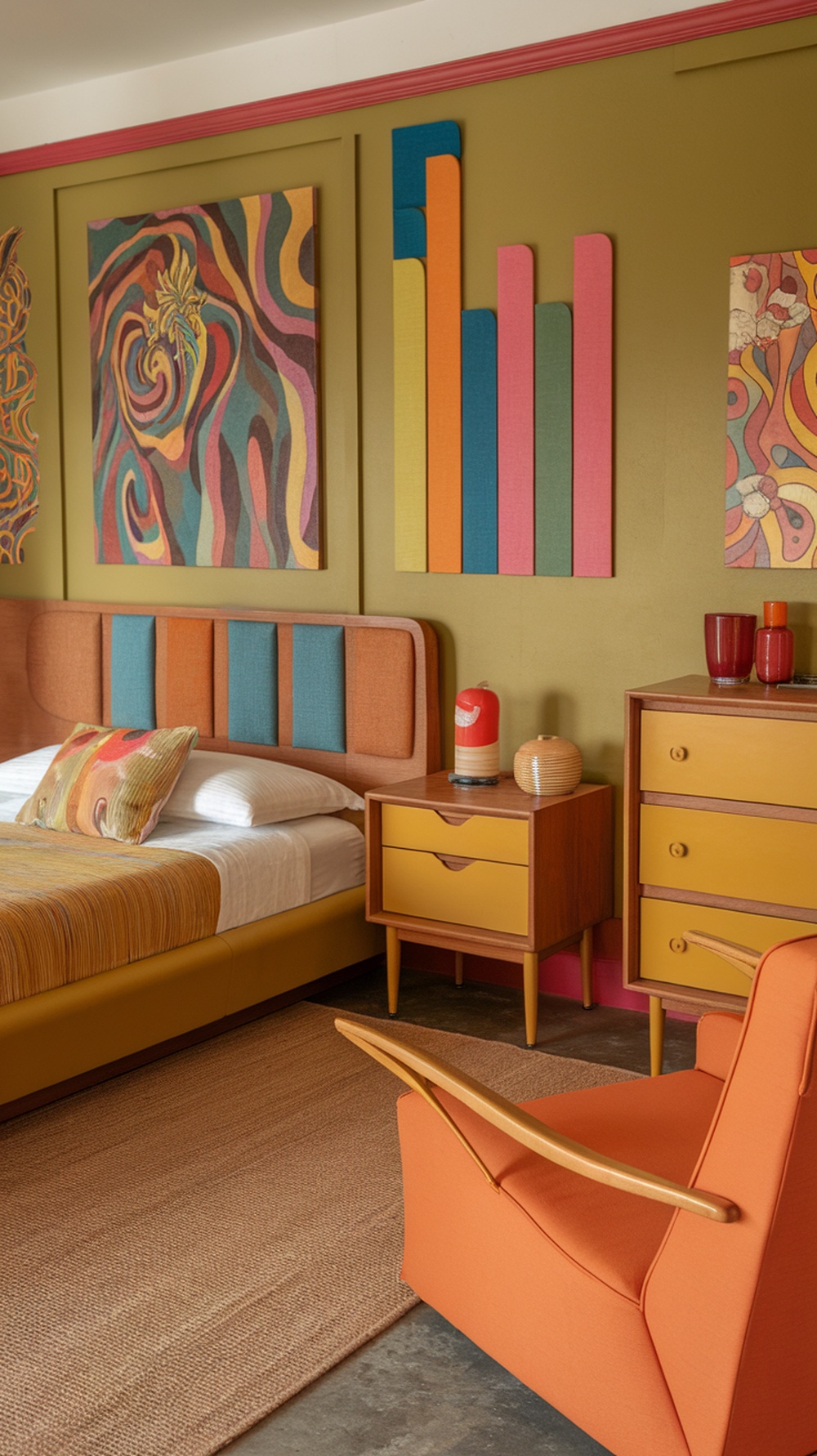 11 Stunning Designs for a 1960s-Inspired Futuristic Bedroom